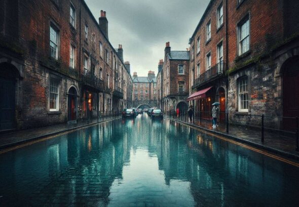 A_vibrant_cinematic_street_and_travel_blog_photo_of_a_floode
